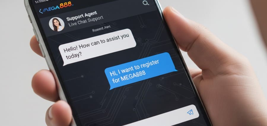 Chat with Official MEGA888 Agent